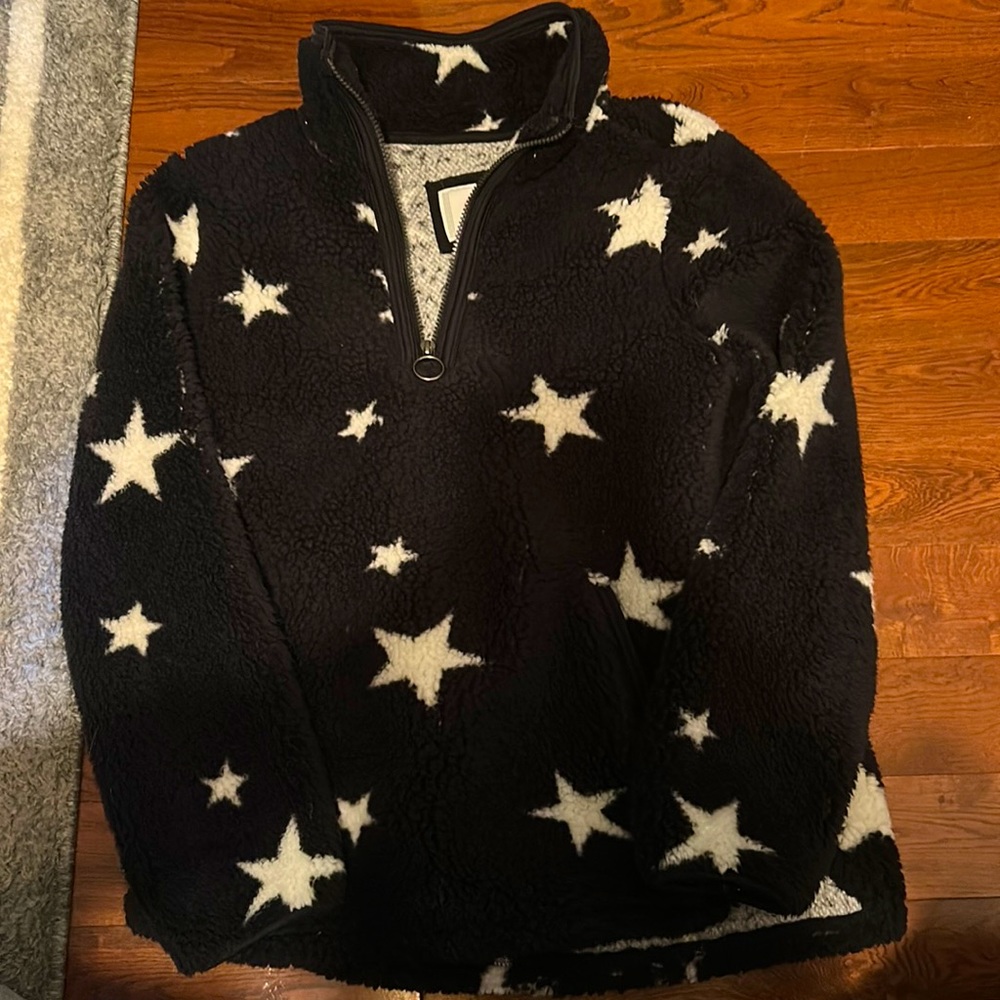 very soft and fluffy and comfy sweater